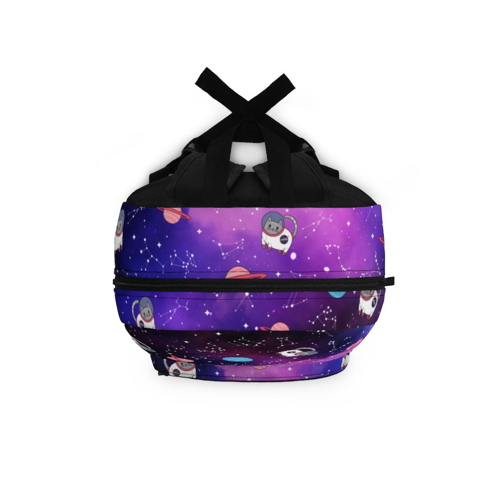 Cosmic Purrple Space Cat Backpack
