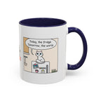 World Domination Cat Comic Mug