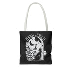 Moon Child Halloween Cat Tote Bag
