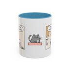 World Domination Cat Comic Mug