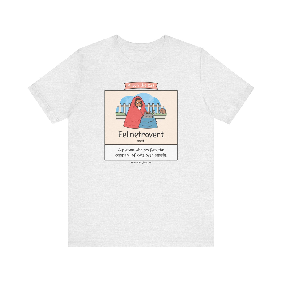Felinetrovert Comic T-Shirt