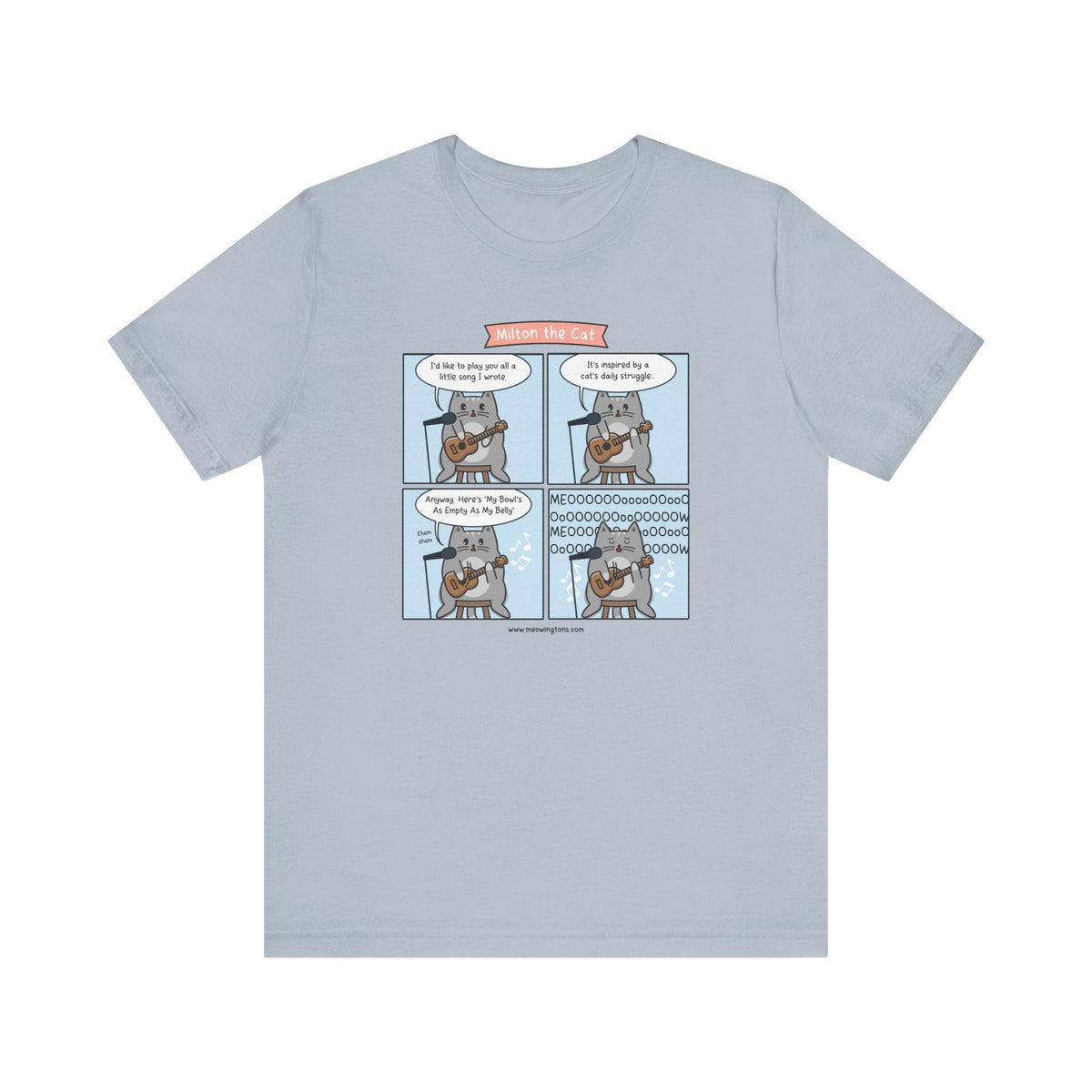 Song of My People Cat Comic T-Shirt