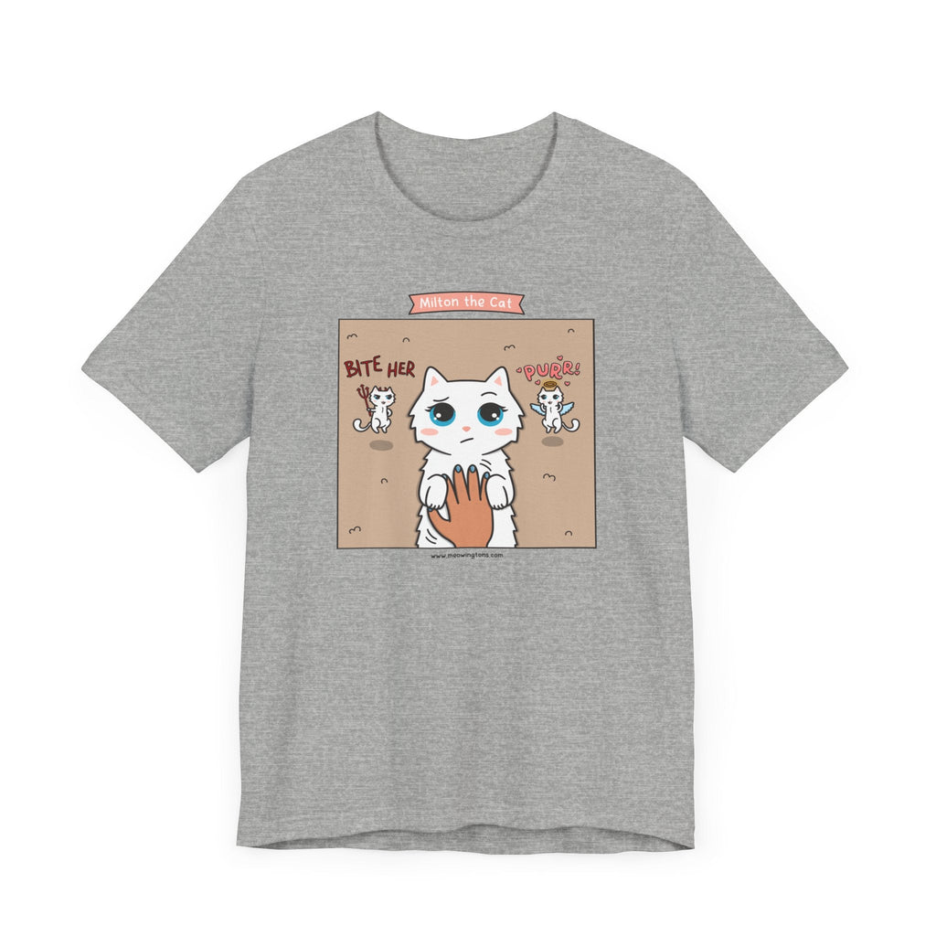 Tummy Rubs Cat Comic T-Shirt