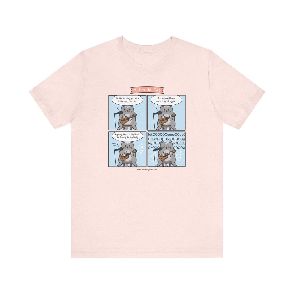 Song of My People Cat Comic T-Shirt