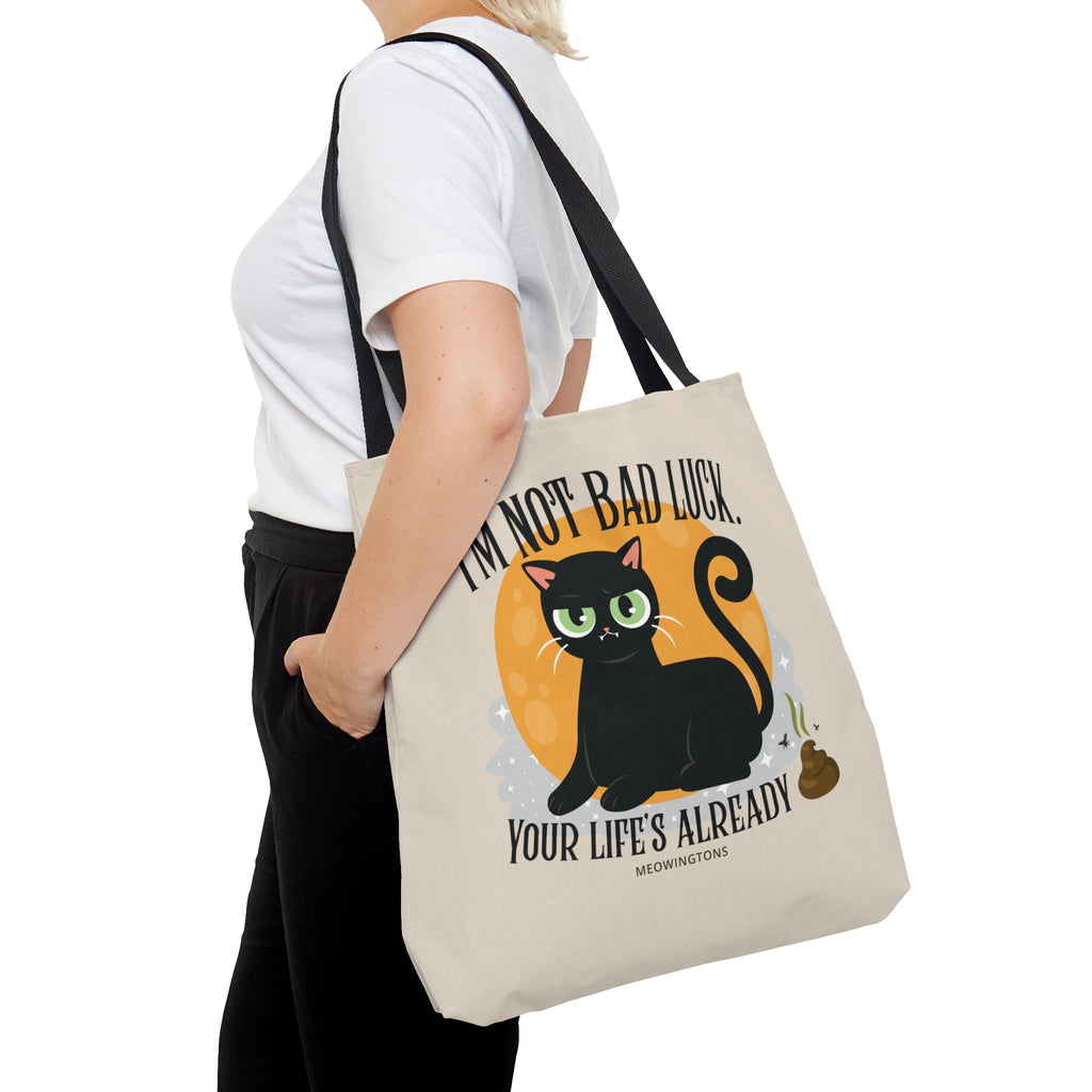 Black Cats Aren’t Bad Luck Tote Bag