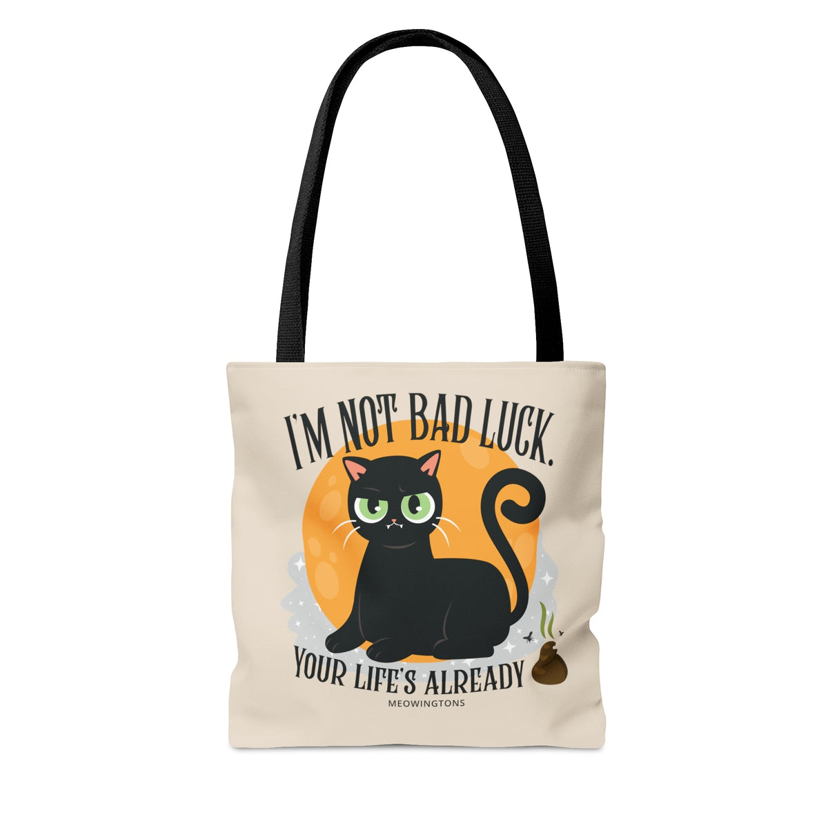 Black Cats Aren’t Bad Luck Tote Bag