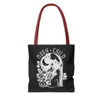 Moon Child Halloween Cat Tote Bag