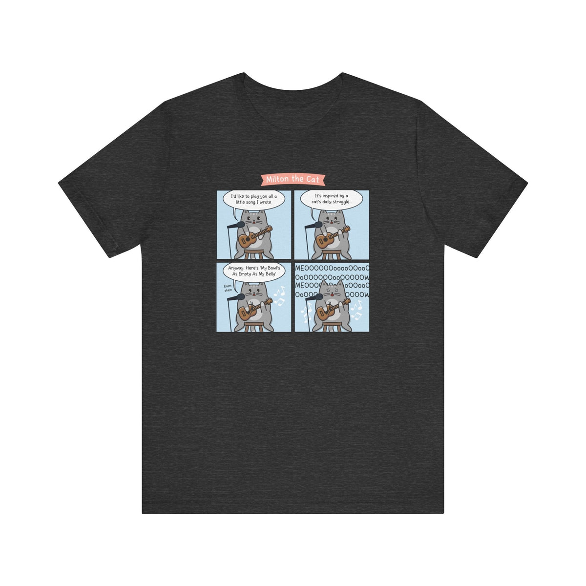 Song of My People Cat Comic T-Shirt