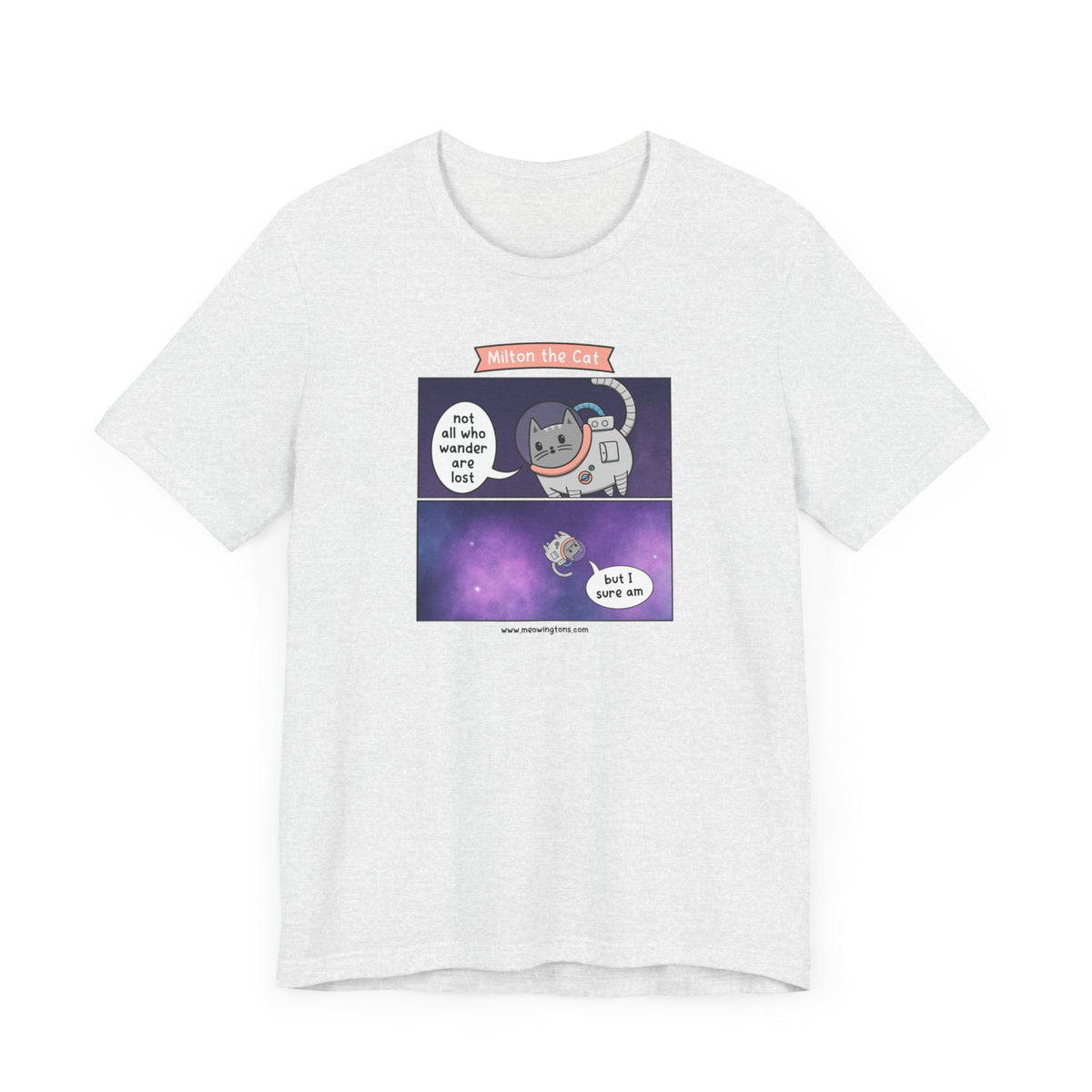 Not All Who Wander Comic T-Shirt