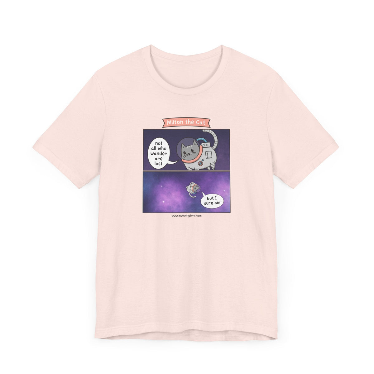 Not All Who Wander Comic T-Shirt