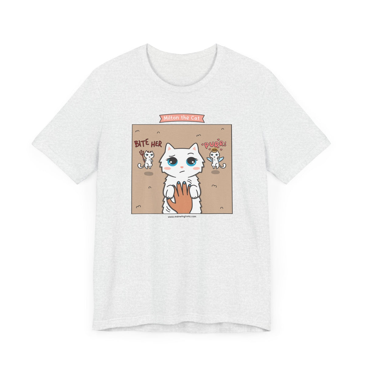 Tummy Rubs Cat Comic T-Shirt