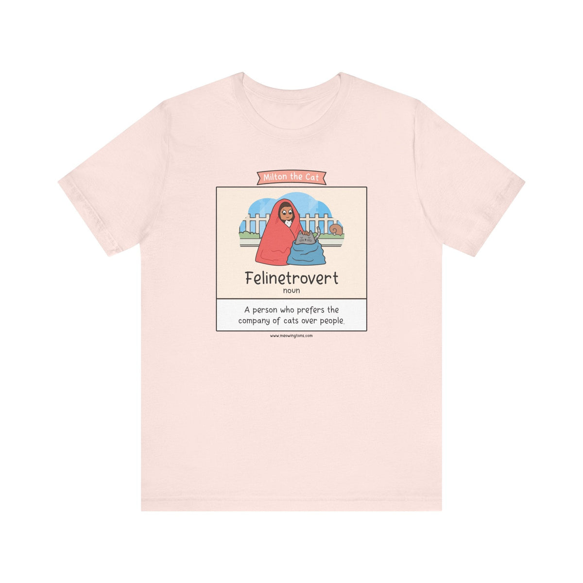 Felinetrovert Comic T-Shirt