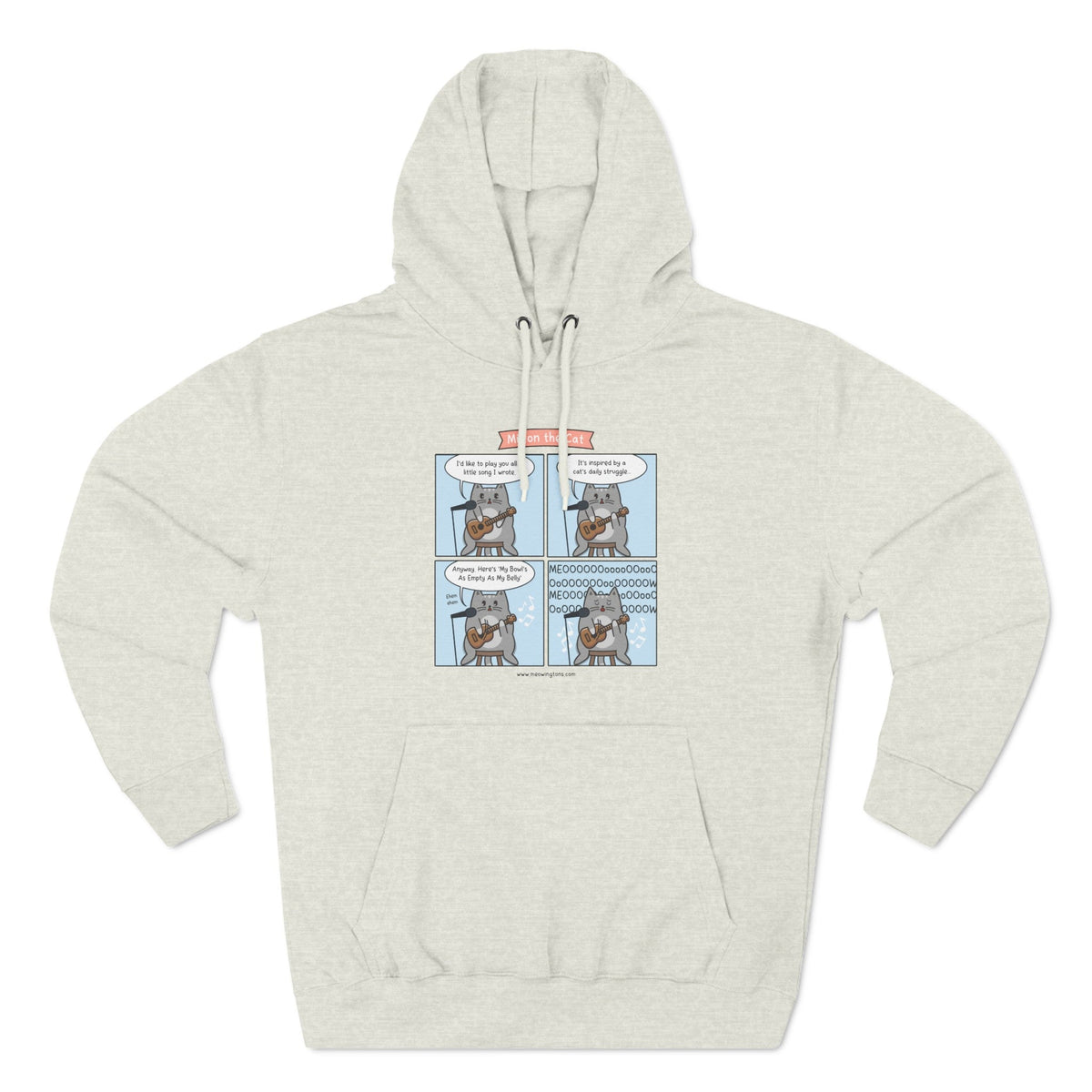 Song of My People Cat Comic Hoodie
