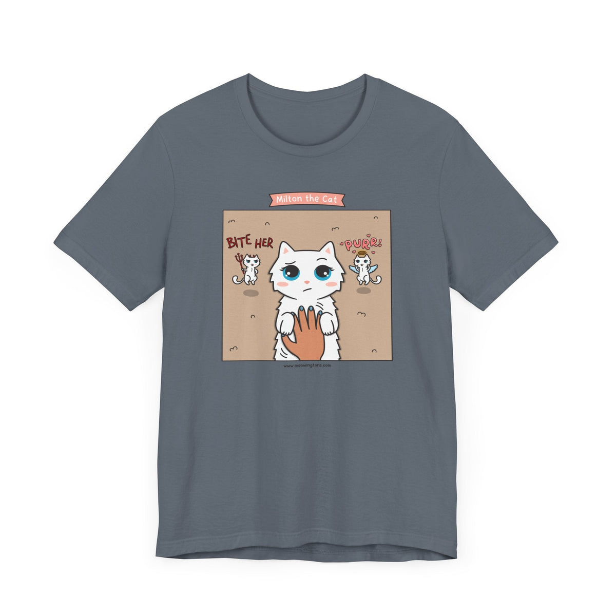 Tummy Rubs Cat Comic T-Shirt