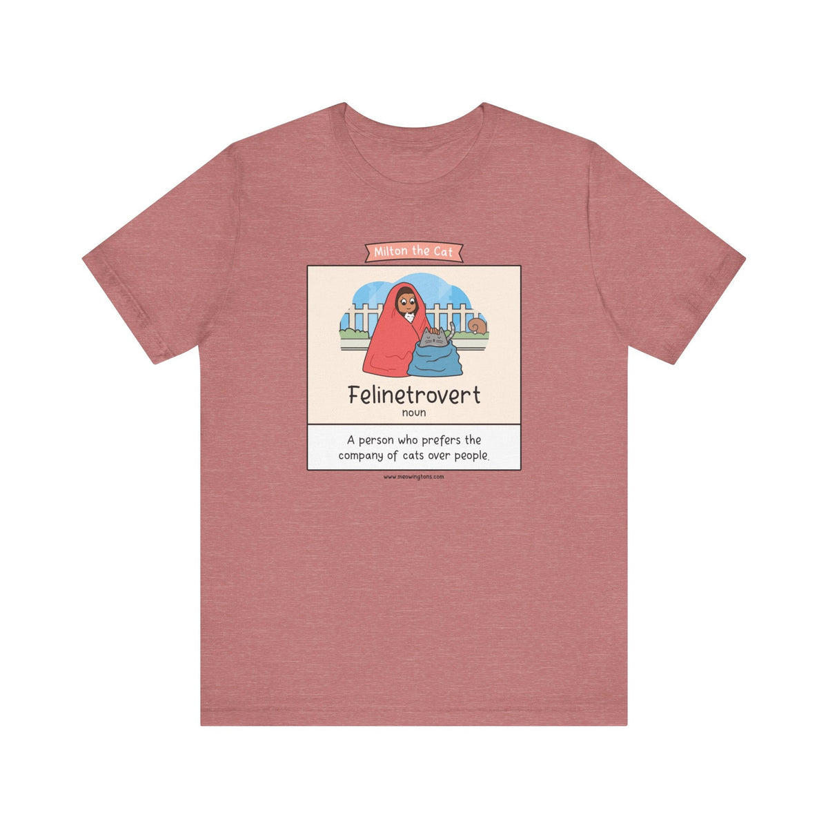 Felinetrovert Comic T-Shirt