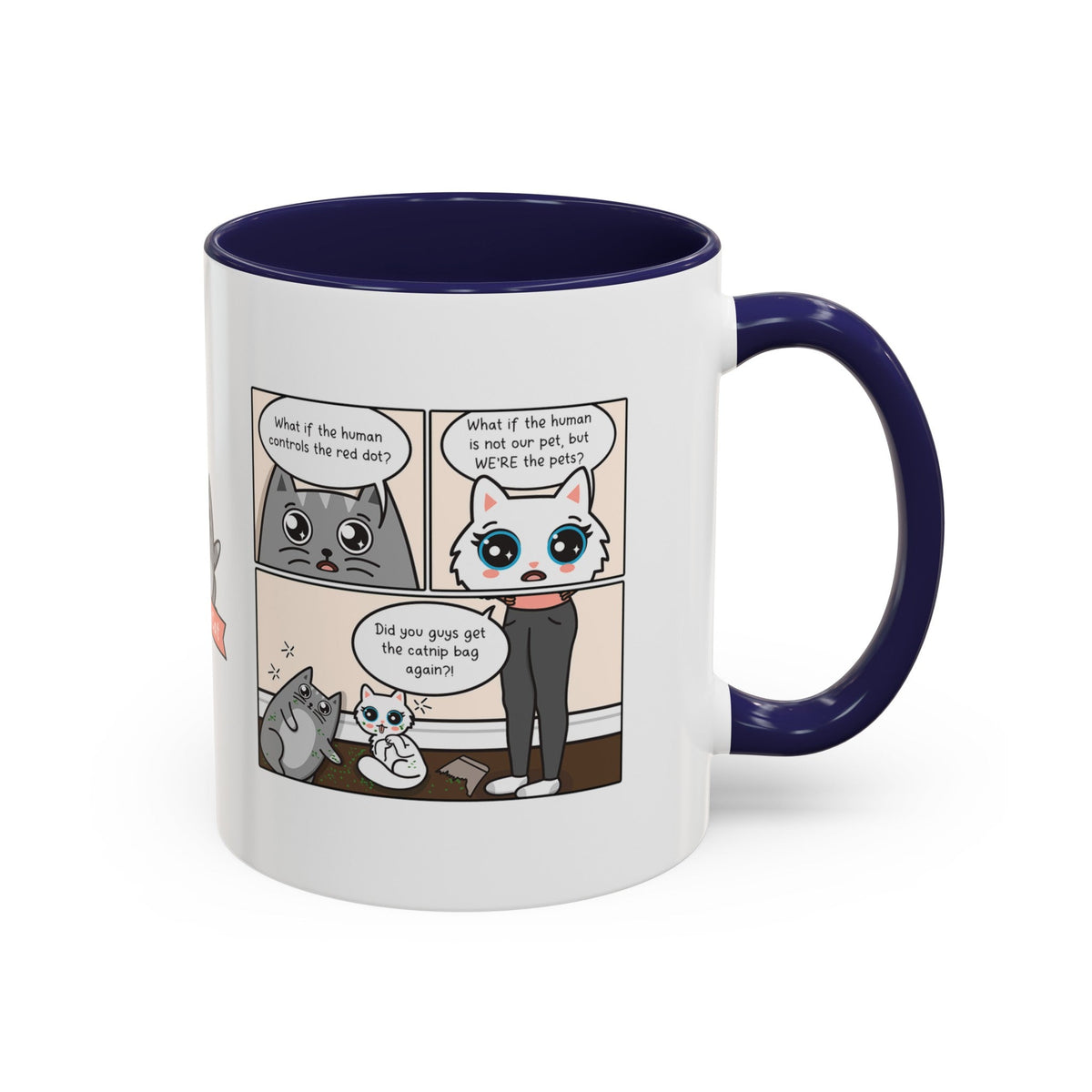 Catnip Trip Cat Comic Mug