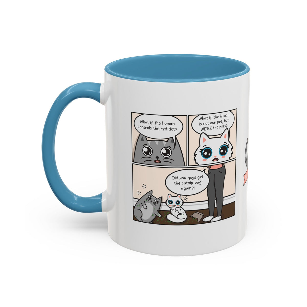Catnip Trip Cat Comic Mug