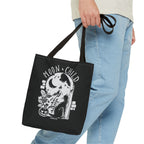 Moon Child Halloween Cat Tote Bag