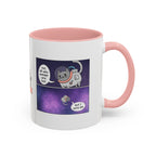 Not All Who Wander Cat Comic Mug