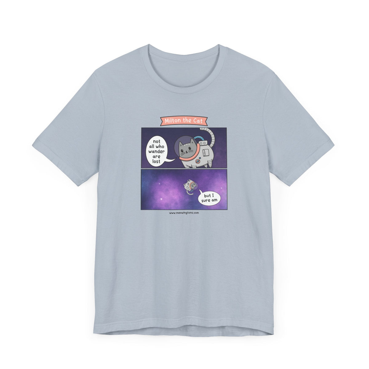 Not All Who Wander Comic T-Shirt