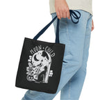 Moon Child Halloween Cat Tote Bag