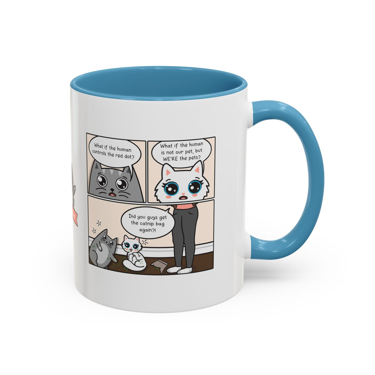 Catnip Trip Cat Comic Mug