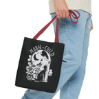 Moon Child Halloween Cat Tote Bag