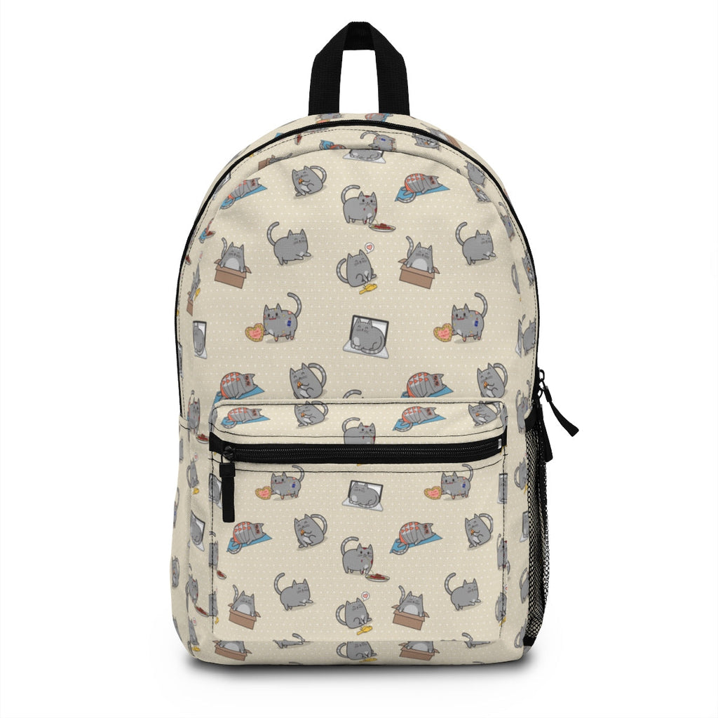 Milton the Cat Pattern Backpack