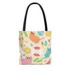 Beach Cats Tote Bag