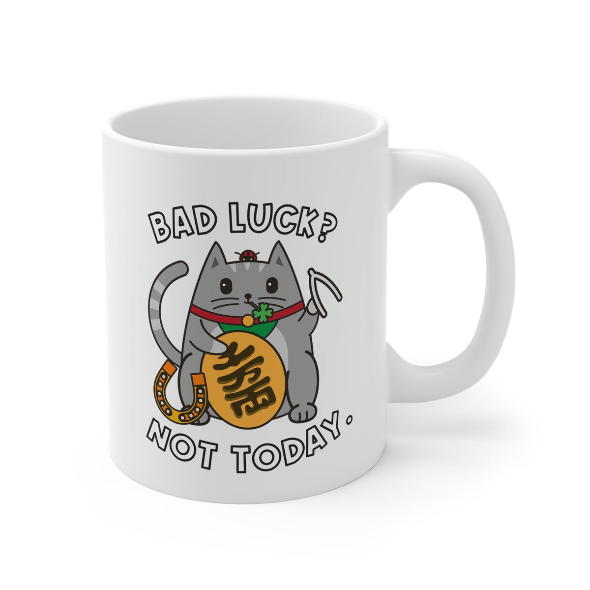 Maneki Neko Milton the Cat Mug