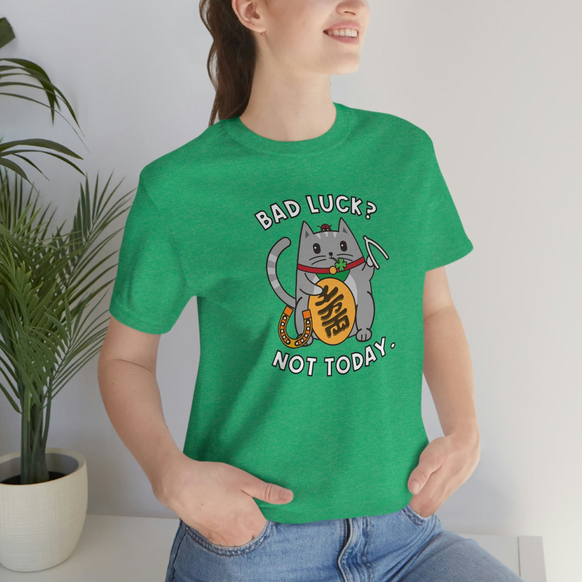 Maneki Neko Milton the Cat T-Shirt