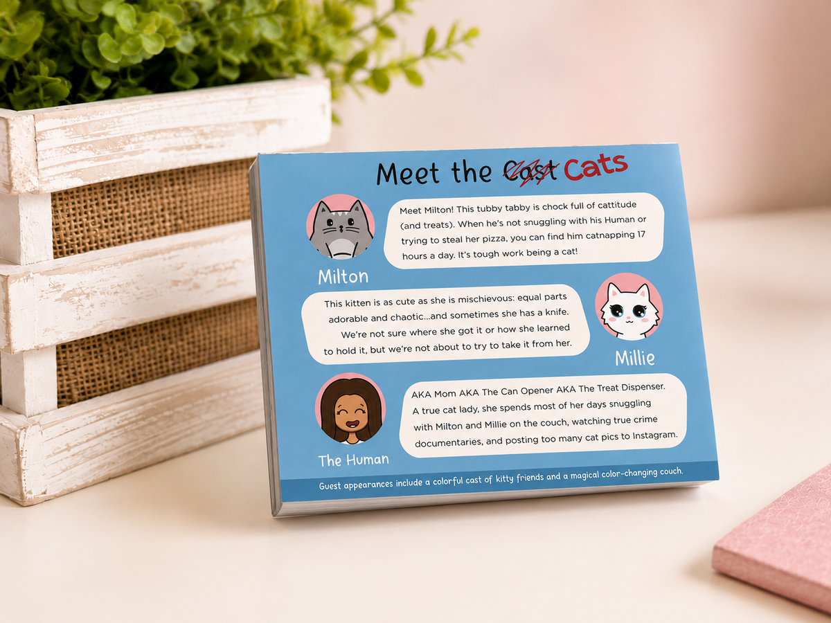 Milton the Cat™ 2027 Page-A-Day Calendar | The Most Loved Cat Webcomic