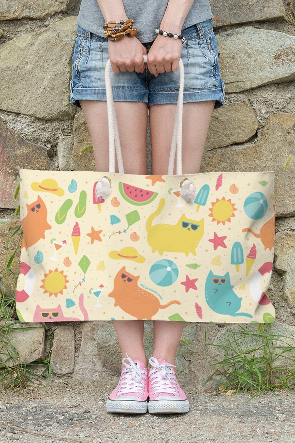 Weekender Beach Tote Bag